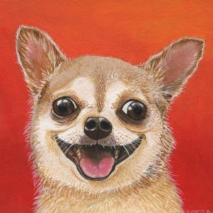 Chihuahua painting